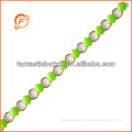 high quality metal green enamel round chain trimmings for decoration